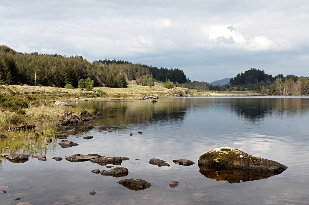 Killarney National Park ierland eire natuur natuurgebied hdr Ladies View Ring of Kerry County irish Lough Leane lake